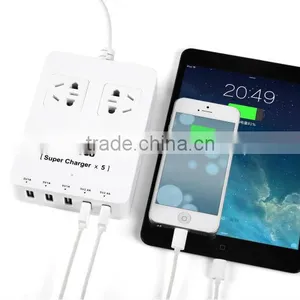 CE,ROHS,FCC Approved Usb Charger ODM/OEM Quick Delivery (E230541) PSE 5-PORT USB Charger With Smart IC thumbnail-1
