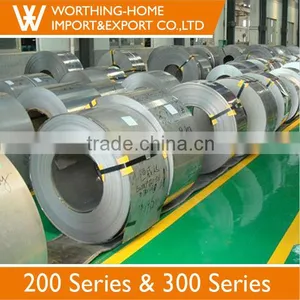 High Tensile Strength Cold Roll DDQ Quality 1000mm 1240mm Width SUS 201 304 Tisco Stainless Steel Coil thumbnail-3