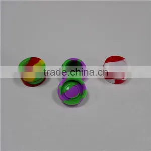 Non-Stick Stackable Silicone Concentrate Container Dabs Wax Bho,Rasta Silicone Jars Container, Silicone Container Jars Dab thumbnail-2