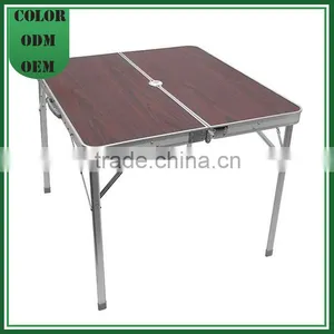 Wholesale High Quality MDF Aluminum Folding Adjustable Outdoor Table thumbnail-5