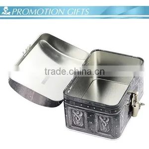 Customized Chest Money Box With Lock and Key thumbnail-3