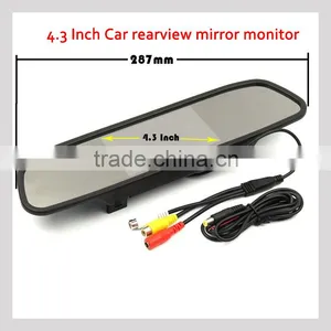 Hot Selling 4.3 Inch Car Rearview Mirror Dvr With Low Price thumbnail-1