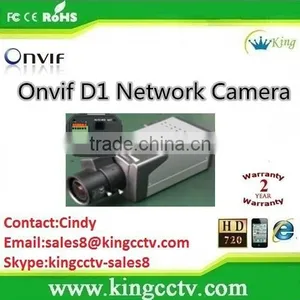 Onvif D1 Network Camera 1/3" Sony CCD 520TVL Box Camera HK-NB352 thumbnail-1