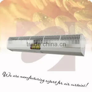 Cross Flow A Type Wall Mounted Heated Air Curtain With Remote Control thumbnail-1