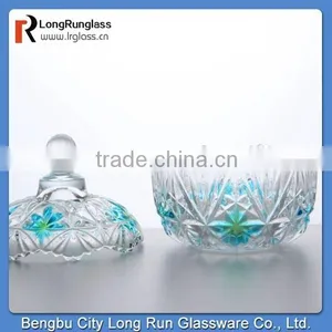 LongRun Christmas Home Decoration Fancy Glass Candy Dish thumbnail-2