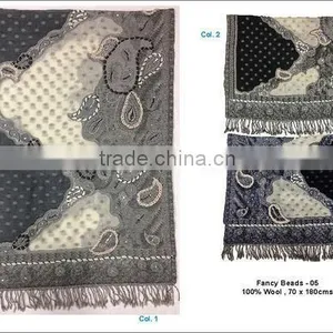 Fancy Bead Wool ShawlsFancy Beads 05 thumbnail-1