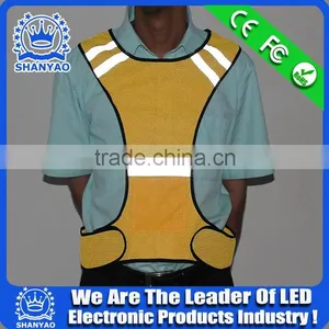 2016 Good Quanlity Refelctive LED Safety Cloth For Road Safety At Night thumbnail-4