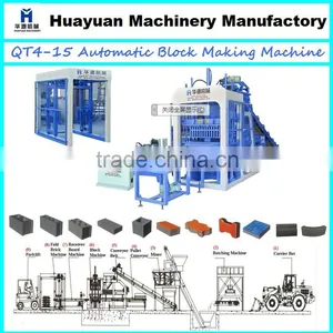 QT4-15 Cement Block Making Machine With Easy Operation and High Capacity thumbnail-1