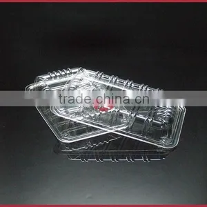Disposable Plastic PET Packaging Tray Food-grade Safty Eco-friendly Transaprent DY-PA001 thumbnail-5