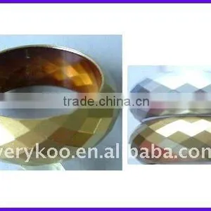 Fashion Colorful Wide-brimmed Plastic Resin Bangles(FCH-10644-3) thumbnail-1