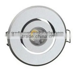 CE &ROHS 65MM 1w Led Recessed Downlighting thumbnail-1