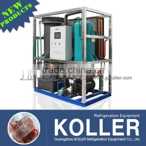 Compact Design Air Cooled Type Tube Ice Making Machine 3 Tons Per Day thumbnail-1