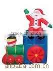 Inflatable Santa Claus on Train thumbnail-4