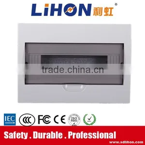 Full Plastic Transparent Lid Outdoor Use Waterproof Power Distribution Box thumbnail-2