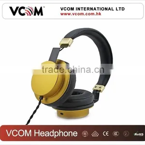 VCOM Metal Shell Classic DJ Headphones for Music With Super Bass Sound thumbnail-1