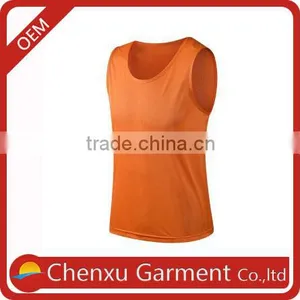 Tops for Women 2016 Muscle Fit Mens Longline Stringer Gym Clothing Wholesale Plain Tank Tops Men Gym Wear Orange Tank Tops thumbnail-1