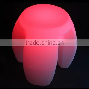 Unique LED Colour Changing Bar Stool/Rechargeable Decorative Led Bar Chair Led Bar Furniture thumbnail-5