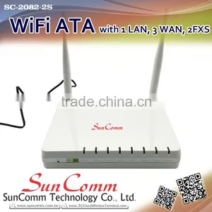 SC-2082-2S With 1 WAN, 3 LAN, 2 FXS WiFi VoIP ATA thumbnail-5
