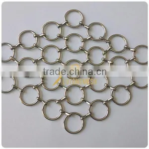 Decorative Metal Ring Mesh for Saloon Room Divider Curtain thumbnail-6