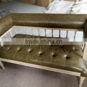 American Classic Old Style Antique Wooden Sofa Sets thumbnail-1