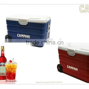 Super Quality 40L Plastic Cooler Box With Wheels,ice Cooler Box, Fishing Cooler Box thumbnail-1