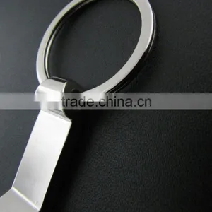 Wholesale Popular Cheap Custom Eco-friendly Bulk Silver Bottle Opener Keychain thumbnail-3
