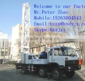 High Drilling Ability!! 200m Type Truck Mounted Water Well Drilling Rig thumbnail-1