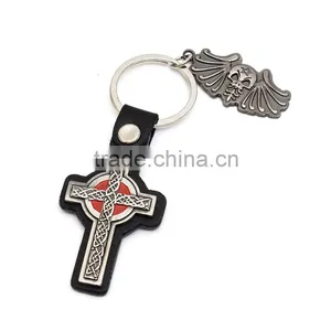 Custom Colorful Metal & Leather Car Keyring thumbnail-6