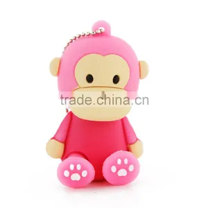 4GB Cartoon Monkey USB Flash Memory Disk Clearance thumbnail-2