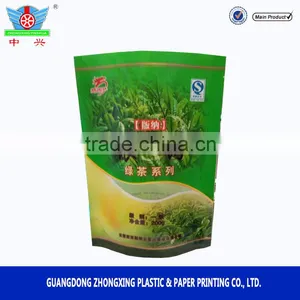 Heat Seal Laminated Bags Stand Pouch Organic Tea Bags With Zipper thumbnail-4
