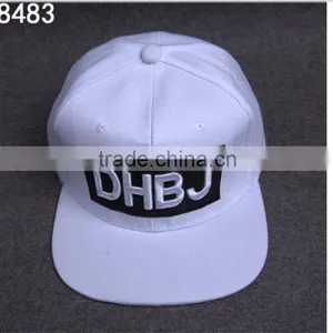 Custom Snapback Caps Flat Brim Cotton Twill Snap Back Hat Wholesale thumbnail-4