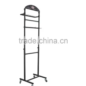 Fashion Double Sided Metal Leather Belt Display Stand,belt Display Fixture,belt Display for Retail thumbnail-1