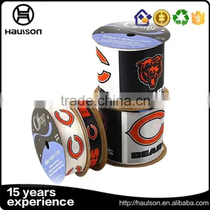 Fasion High Quality Personalized Polyester Nylon Material Nfl Printed Ribbon thumbnail-1