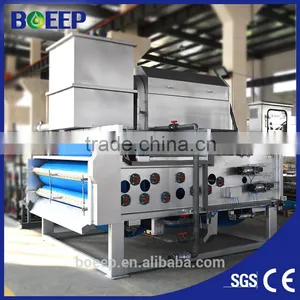 Wastewater Treatment Plant Belt Filter Press Equipment thumbnail-1