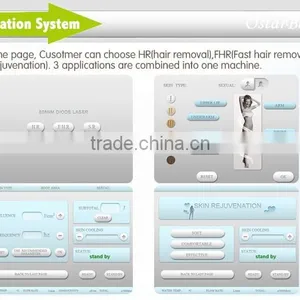 Portable 808 Diode Laser Hair Removal Skin Rejuvenation (OB-DH 02) thumbnail-3