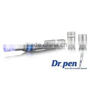 Rechargeable Electric Microneedle Derma Roller Pen Needle Two Working Model Dr.pen A6 thumbnail-1