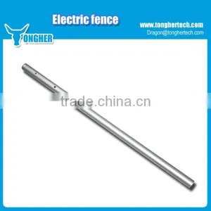 32mm Anxi-oxidation Aluminum Electric Fence Post for Security Fence thumbnail-1
