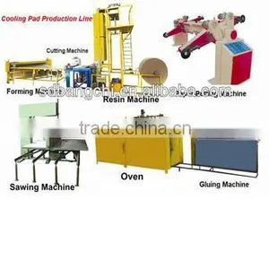Evaporative Cooling Pad Making Machine For Poultry thumbnail-1