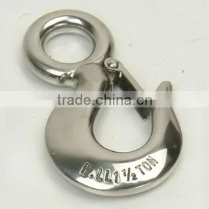 Stainless Steel Eye Slip Hook With Latch thumbnail-1