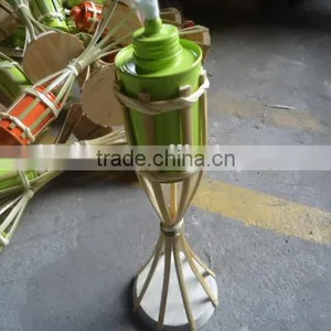 FDJack 02Bamboo Candle Tiki Torch thumbnail-1