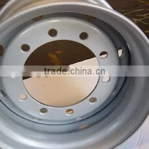11.75-22.5 Trailer Steel Rim thumbnail-1