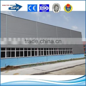 Pre Engineering Steel Frame Construction Building With Brick Wall thumbnail-1