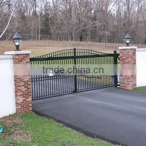 Estate Gate/ Used Metal Iron Garden Sliding Door Gate Design thumbnail-5
