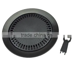 BBQ Grill Plate for Gas Stove BBQ Grill Plate Cast Iron BBQ Plate thumbnail-4