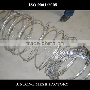 BTO10 Blade Barbed Razor Mesh Tape Type Concertina Circle Wire thumbnail-1