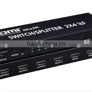 2X4 4K HDMI Switch/HDMI Splitter UK thumbnail-1