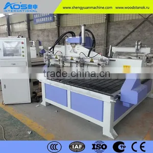 Six Spindles 4 Axis CNC Router 3D Engraving Machine for Advertisement And Wood Process thumbnail-4