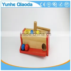 Multi-color Small Hit Ball Box Toys,Wooden Pound Toy For Kids,Wooden Hammering Toy thumbnail-6