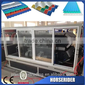 Newest Stype Plastic Roof Tile Sheet Plate Production Line Factory thumbnail-1