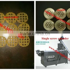 DPS100 2D Round Snack Pellet Wave Chips Making Extruder Machine thumbnail-3